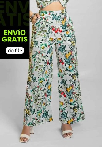 Pantalón Mujer Estampado Mp 111778 MP
