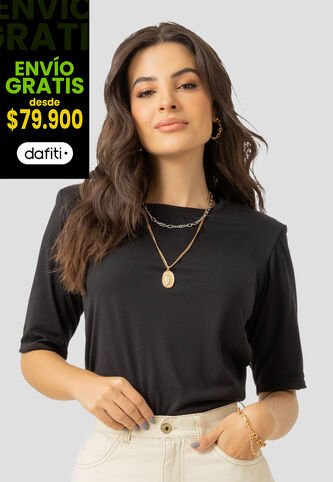 Blusa Mujer Negro Mp 107536 MP
