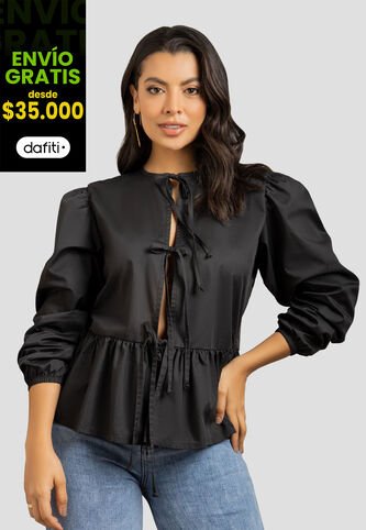 Blusa Mujer Negro Mp 112043 MP