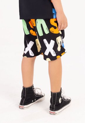 Bermuda Paq X2 Infantil Masculino Multicolor Mp 100503