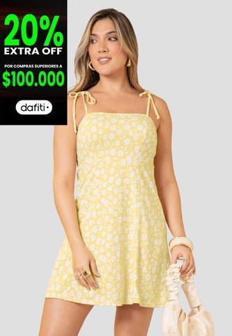 Vestido Corto Mujer Estampado Mp 114615 MP