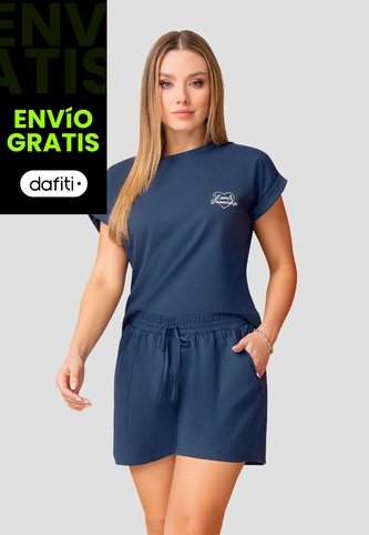 Conjunto Mujer Azul Profundo Mp 112053 MP