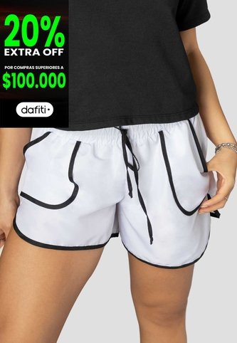 Short Mujer Blanco Mp 114700 MP