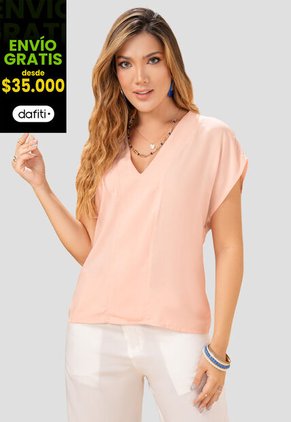 Blusa Mujer Palo De Rosa Mp 102821