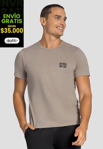 Camiseta Hombre Café Pardo Mp 101746 MP