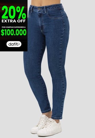 Jean Mujer Azul Medio Mp 114548 MP