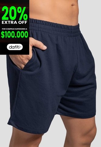 Bermuda Paq X2 Hombre Gris Jaspe-Azul Mp 103973 MP