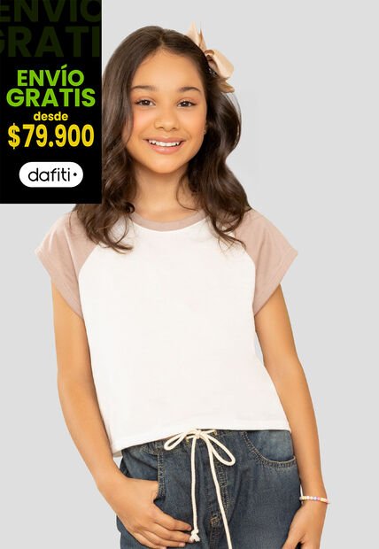 Camiseta Niñas Infantil PX2 Multicolor Mp 107254