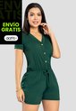 Enterizo Corto Mujer Verde Pino Mp 111079 de MP