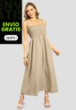 Vestido Largo Mujer Latte Mp 111283 de MP