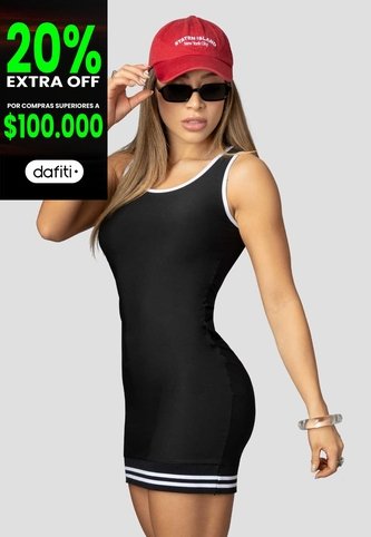 Vestido Corto Mujer Negro Mp 114551 MP