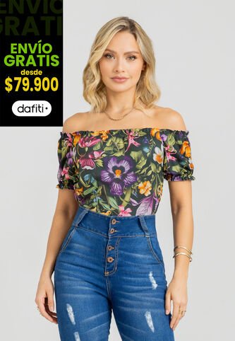 Blusa Mujer Estampado Mp 106967 MP