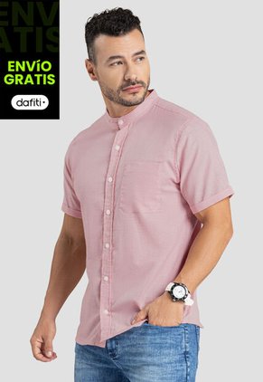 Camisa Hombre Palo De Rosa Mp 3139