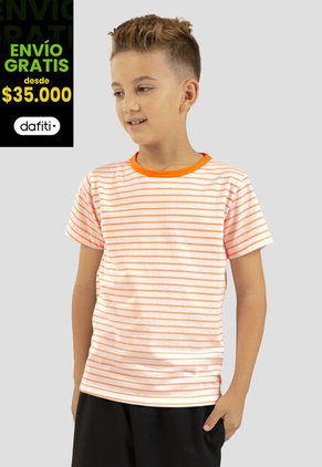 Camiseta Niños Mandarina Mp 101177