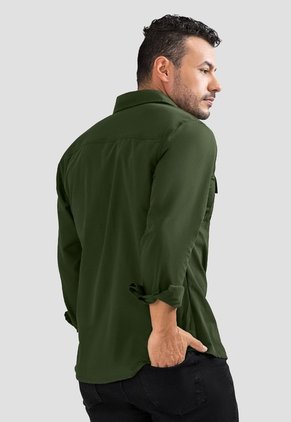 Camisa Hombre Verde Mp 104974
