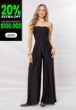 Enterizo Largo Mujer Negro Mp 114174 de MP