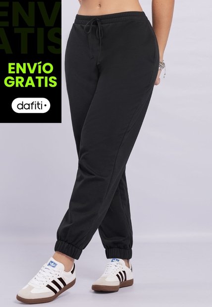 Jogger Mujer Negro Mp 110793