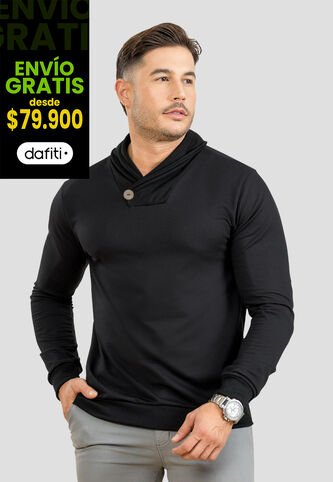 Buzo Hombre Negro Mp 107250 MP