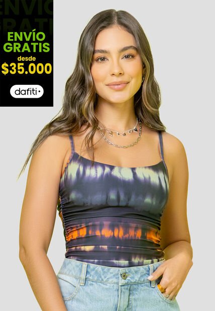 Body Mujer Estampado Mp 108094