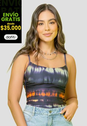 Body Mujer Estampado Mp 108094