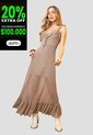 Vestido Paq X2 Mujer Café Pardo Mp 114363 de MP