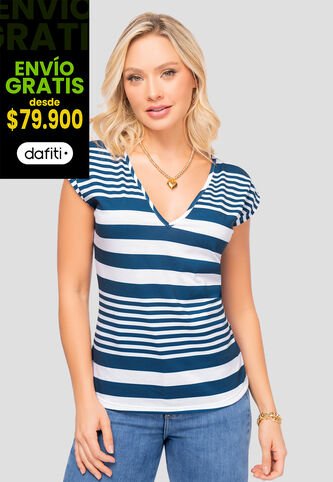 Camiseta Mujer Estampado Mp 106614 MP
