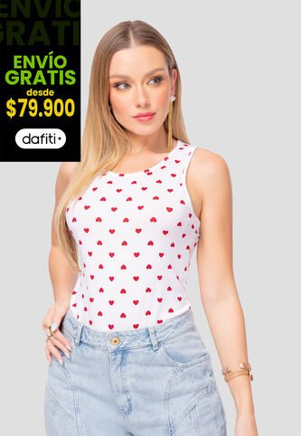 Blusa Paq X2 Mujer Estampado Mp 106616 MP