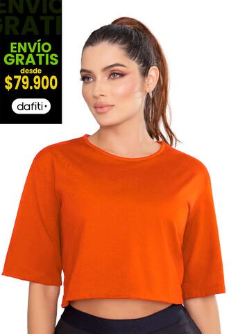 Camiseta Mujer Naranja Mp 89861 MP