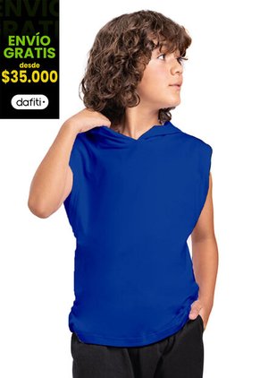 Camiseta Infantil Masculino Azul Mp 3803