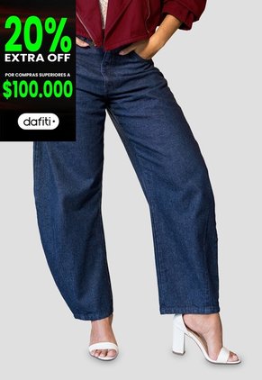 Jean Mujer Azul Oscuro Mp 114124