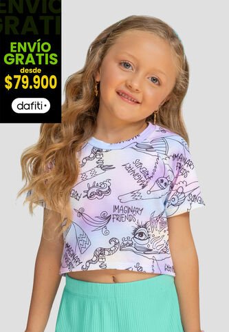 Camiseta Niñas Infantil Estampado Mp 106253 MP
