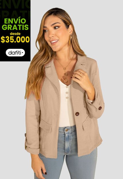 Blazer Mujer Latte Mp 108305