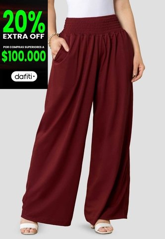 Pantalón Mujer Merlot Mp 114229 MP