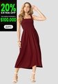Vestido Corto Mujer Merlot Mp 114423 de MP