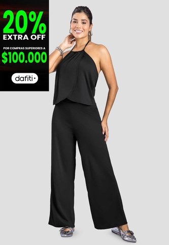 Conjunto Mujer Negro Mp 114454 MP