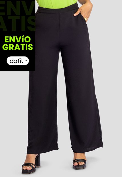 Pantalón Mujer Negro Mp 110430
