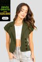Blusa Mujer Verde Militar Mp 110130 de MP