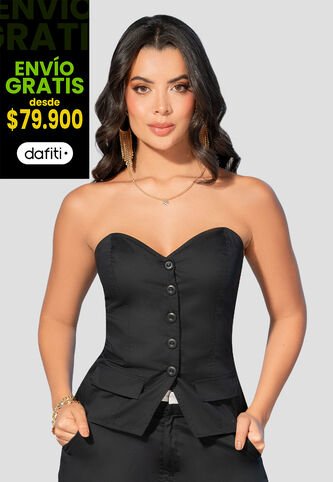 Strapple Mujer Negro Mp 105618 MP