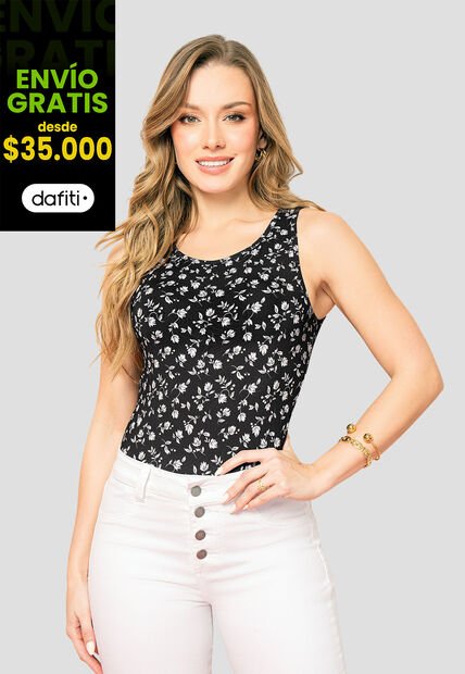 Blusa Paq X3 Mujer Multicolor Mp 106971