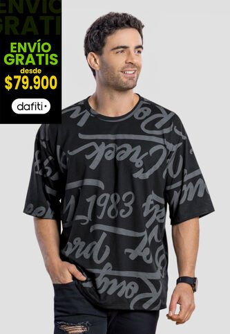 Camiseta Hombre Estampado Mp 104794 MP