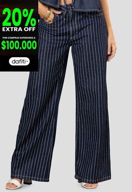 Jean Mujer Estampado Mp 114688