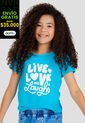 Camiseta Infantil Femenino Azul Turquesa Mp 101498 de MP