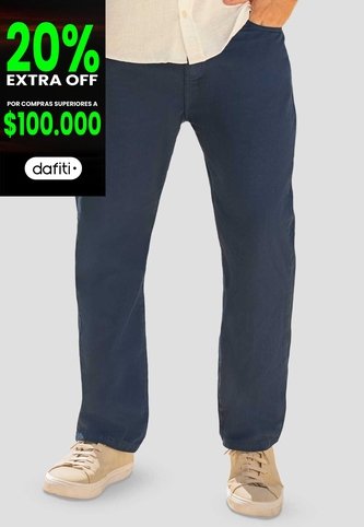 Jean Hombre Azul Profundo Mp 113860 MP