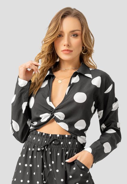 Blusa Mujer Estampado Mp 107969