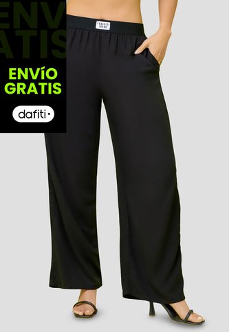 Pantalón Mujer Negro Mp 108101 MP