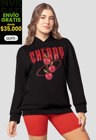 Buzo Mujer Negro Mp 110147 MP