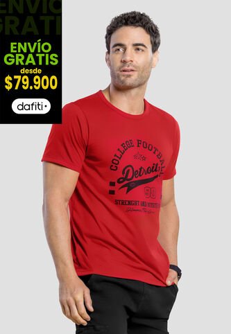 Camiseta Hombre Rojo Mp 104793 MP