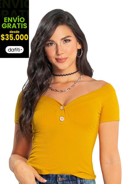 Blusa Mujer Negro Mp 96364