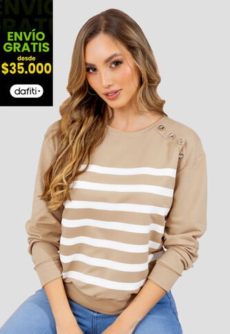 Buzo Mujer Latte Mp 110434 MP