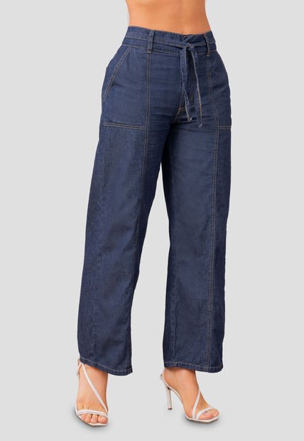 Pantalón Mujer Azul Mp 105055
